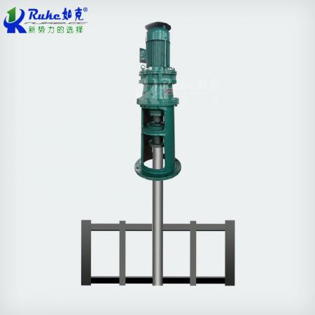 立式環(huán)流大板框架攪拌機污水?dāng)嚢铏C污泥槳板攪拌器干式攪拌